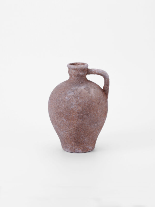 Terracotta Vase, Rustic Brown