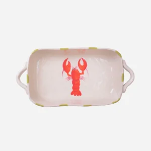 Hand-painted Baker - Lobster - Rectangle- 12oz.