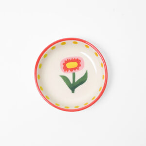 Hand-painted Plate - Sunflower - 3.1"